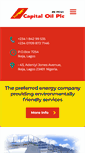 Mobile Screenshot of capitaloilplc.com